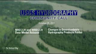 Changes to NHD & WBD Data Model and Downloadable Hydrography Products