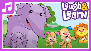 The Elephant Song! "Stomp, Stomp, Stomp!" 🎵 | Laugh and Learn | Fisher Price Kids Songs and Music