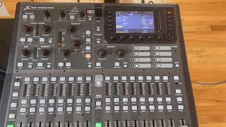 MIDI setup for Behringer X32 and Qlab