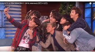 BTS on Ellen show Full (2017 - 2018). Are you an Army?