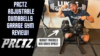 PRCTZ Adjustable Dumbbells: A Budget Friendly Home Gym Option! (Garage Gym Review)