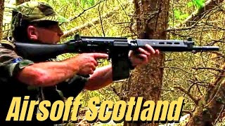 Airsoft War FN FAL, G36C P90 M14 M4 Section8 Scotland