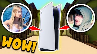 Une vs 1 Tiktokere! Kush e NDERTON PLAY STATION 5'in mas mirti FITON!!! Minecraft Build Battle Shqip