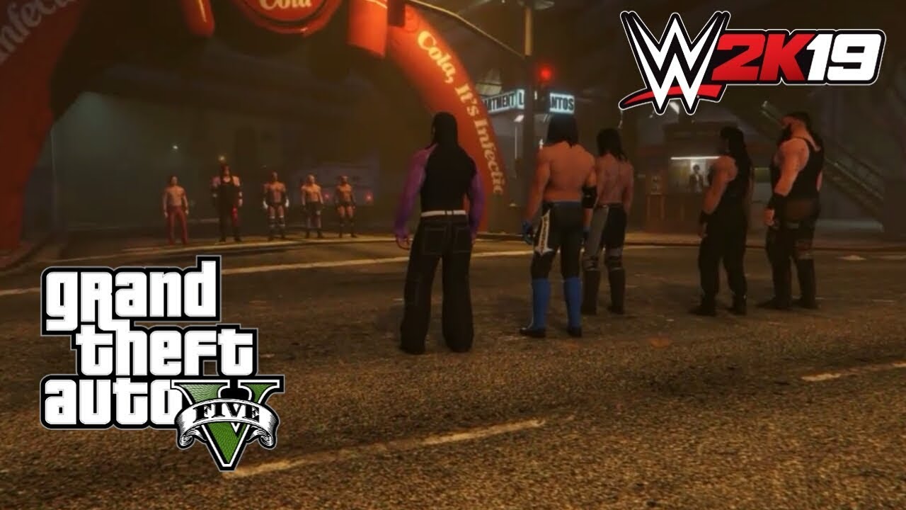 Wwe In Gta 5 (wwe Mod) - YouTube