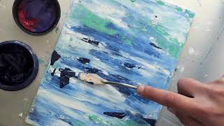 Therapeutic Arts Healing Practices: Painting with acrylic