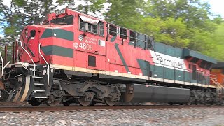 Ferromex, BNSF, and CSX Help Pull Loaded Ethanol Tank Train