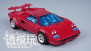 【SwiftTransform】NEW SIDESWIPE LAMBOR DX9 Sideswipe G1 Transformers MP Scale 變形金刚速變 DX9横炮 蘭博