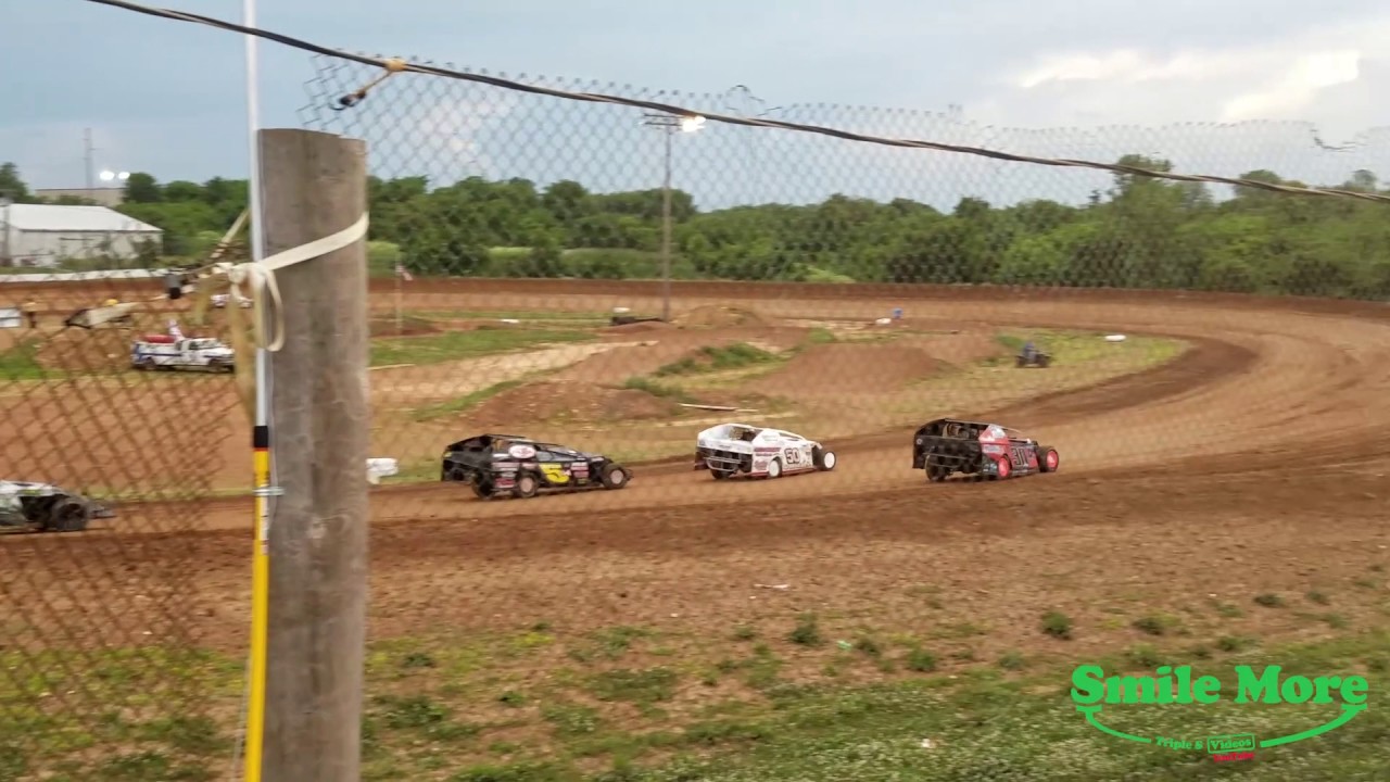 B Modifieds Heat Springfield Raceway June 3 2017 - YouTube