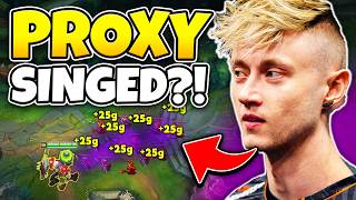 So Rekkles just locked in Proxy Singed... and oh my god it was amazing