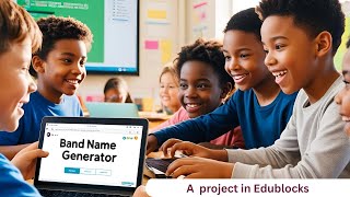 Rock Your Code!. Build a Band Name Generator with EduBlocks | Fun Python Project for Kids