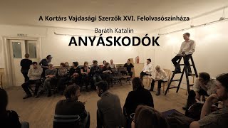 Baráth Katalin: ANYÁSKODÓK | felolvasószínház