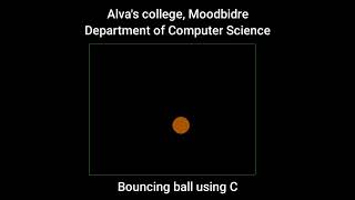 bouncing ball cg program