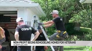 Non-profit & local construction companies remodel Albert Lea homes for veterans