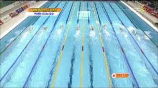 2010 광저우 아시안게임 자유형 200m 결승 박태환 Park Taehwan 朴泰桓