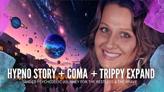 1 Hour Trance Sleep 🌀 Hypnotic Story + Deep Ocean Bliss Relaxation + Psychedelic Audio-Visuals