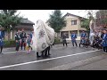 上片町の獅子舞　（七夕祭り　村上市　2014年）no1