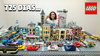 725 DAYS BUILDING A LEGO CITY...