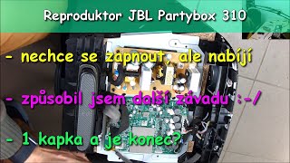 Jedna kapka vody a je konec? | JBL Partybox 310