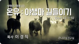 [큰나무교회] 성령의열매(2) 온유 \