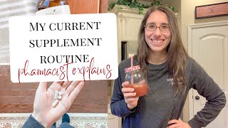 My Current Supplement Routine│Pharmacist Explains│Young Living│Simply Health With Marissa