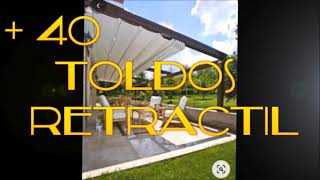 🏠+40 TOLDOS RETractil PARA PATios (toldos cubiertas plegables o rígidas para patios lugar abierto)