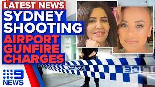 Sydney targeted shooting, Canberra Airport gunfire charges | 9 News Australia