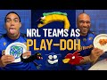 EVERY NRL TEAM AS PLAY-DOH | 2025 Draw Launch | Parramatta Eels