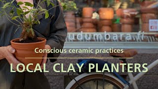 Conscious ceramic practices;  local raw materials - product transparency. Sustainable ceramics