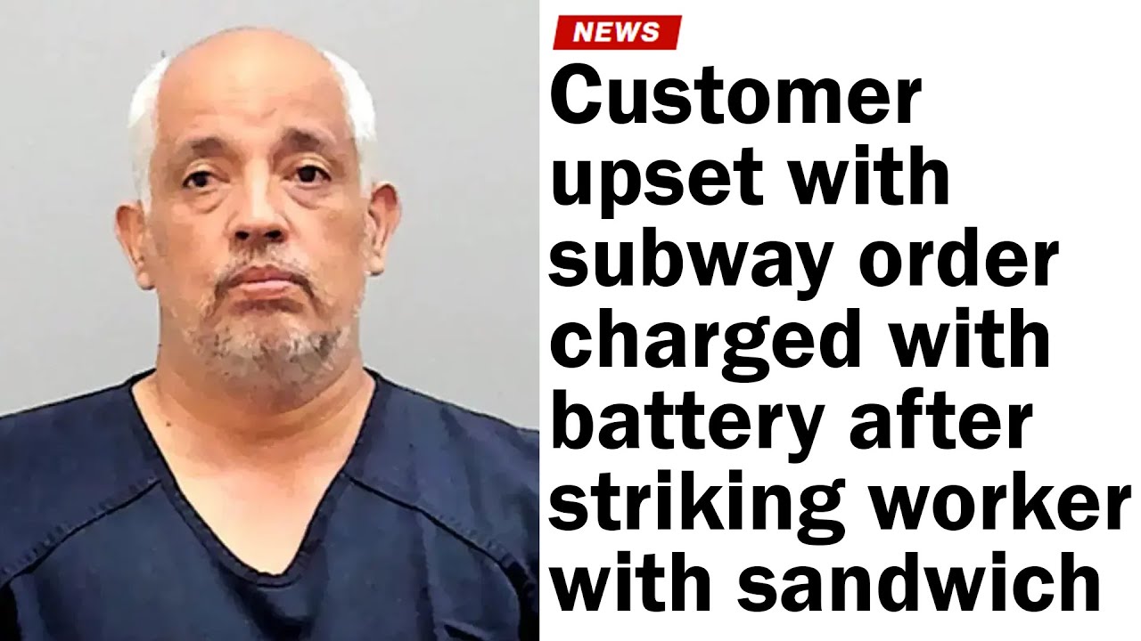 Man Arrested For Sandwich Assault - YouTube