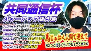 【共同通信杯2025予想】3歳の重賞ではやはり騎手！個性爆発させた競馬予想がちょうど良い