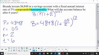 Compound Interest (semiannually)