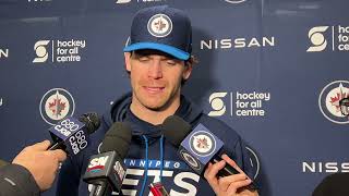 Winnipeg Jets Practice Report: Adam Lowry