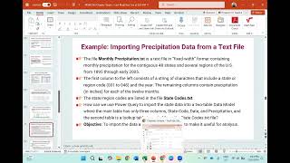 Importing Precipitation Data from text file - Power Query for Excel