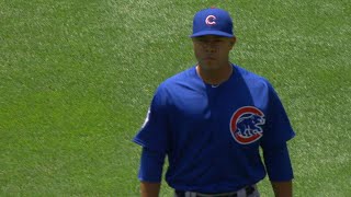 CHC@BAL: Quintana fans 12 over seven in Cubs debut