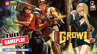 Growl [ARCADE] Full Gameplay Longplay / ルナーク