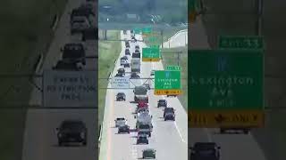 WATCH: MnDOT traffic cams show a wrong-way driver with several close calls.