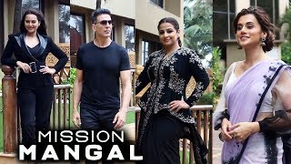 Mission Mangal Movie Promotion | Vidya Balan, Taapsee Pannu, Sonakshi Sinha, AKshay Kumar