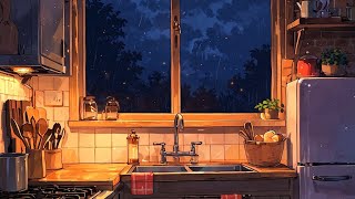 Cozy Rainy Night in a Cabin | Soothing Thunderstorm Sound