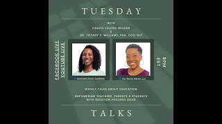 Tuesday Talks