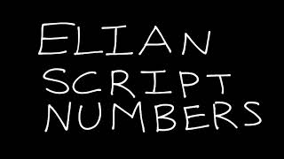 Elianscript Lesson 6 (Extra)