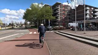 Cycling Through Veldhoven, Netherlands on a Sunny Day | 4K GoPro Hero11 Black | RawScape Adventures