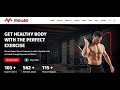 Gym & Personal Coach Website in React.js, TypeScript with Tailwind CSS