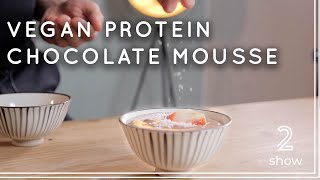 High Protein Vegan Chocolate Mousse - Vegan Fitness Recipes