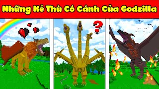 JAYGRAY SÁNG TẠO THÀNH CÔNG NHỮNG KẺ THÙ CÓ CÁNH CỦA GODZILLA TRONG MINECRAFT*CÁC TITAN BẦU TRỜI 🦅🐉