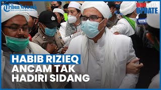 Rizieq Shihab dan Pengcara Ancam Tak Datangi Sidang Online, PN Jaktim Tak Ambil Pusing: Rugi Sendiri