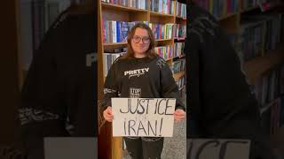 JUSTICE FOR IRAN 🇮🇷! I’m Ukrainian and support people who fight for their rightsistandwithiraniran