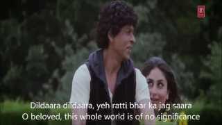 Dildara Ra One Hindi English Subtitles Full Song