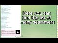 Fixed Matches SCAMMER List for 2024 Year