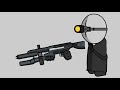 [MADNESS COMBAT]Half-life 2  AR2-Pulse Rifle Shoot(Animation Exercise)