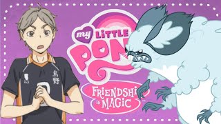 🌈MLP|| Battling the Winterzilla and Pudding ||Haikyuu Text